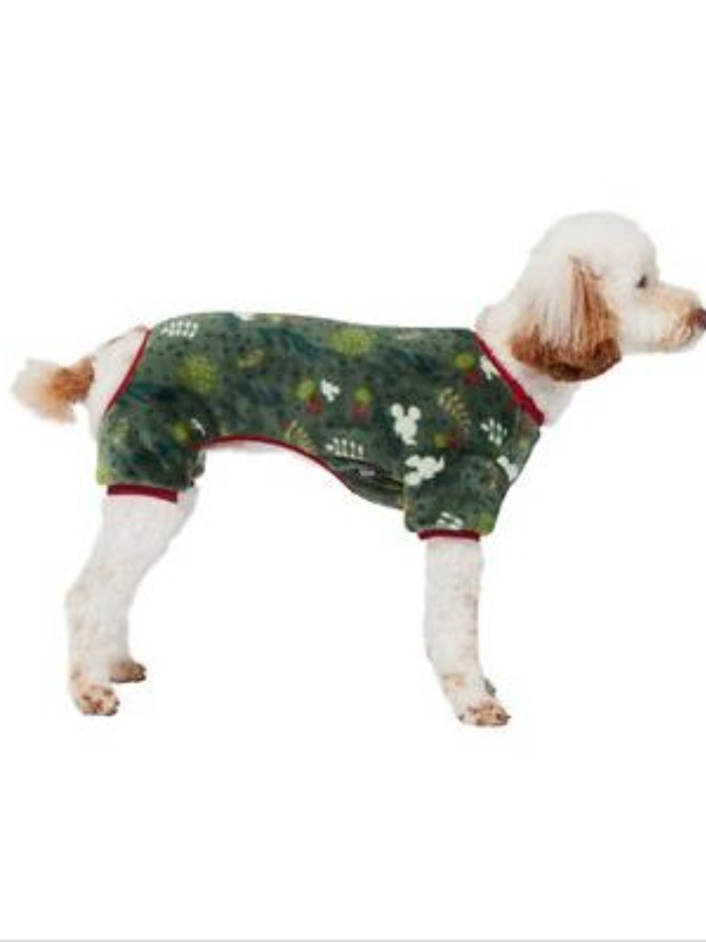 Disney Mickey Mouse Holly Christmas Dog & Cat Pajamas